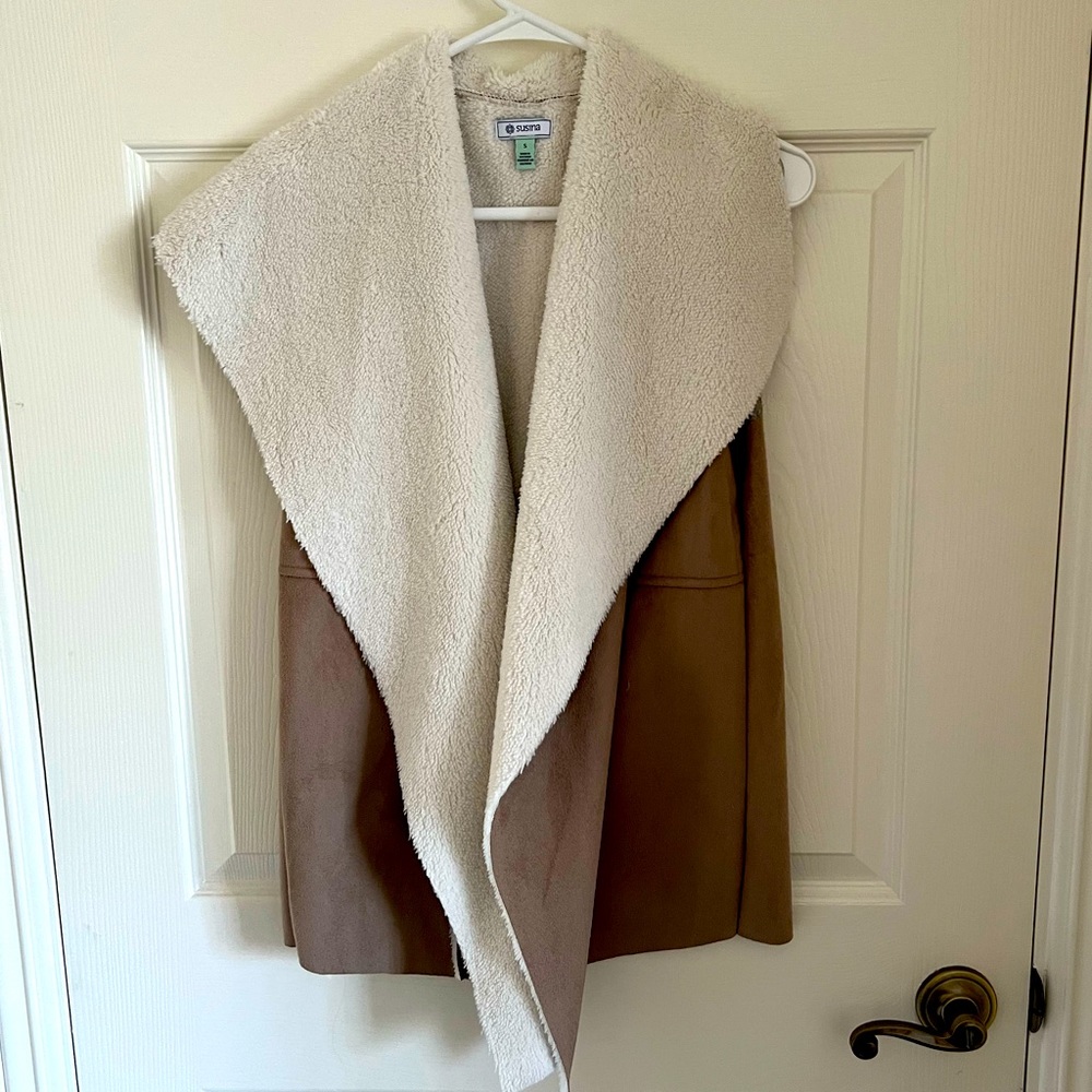 SUSINA BROWN VEST
